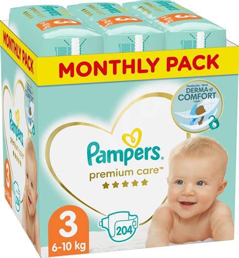 Pampers Premium Care veľké balenie plienok