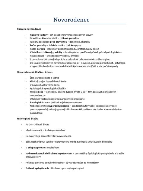 Novorodenec s krátkymi končatinami