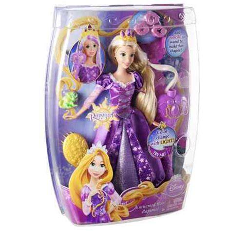 Rapunzel bábika s korunkou šatami hrebeňom