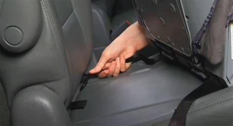 ISOFIX kotviace body v zadnom sedadle auta