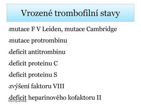 Panel reprodukčnej imunológie a trombofílie