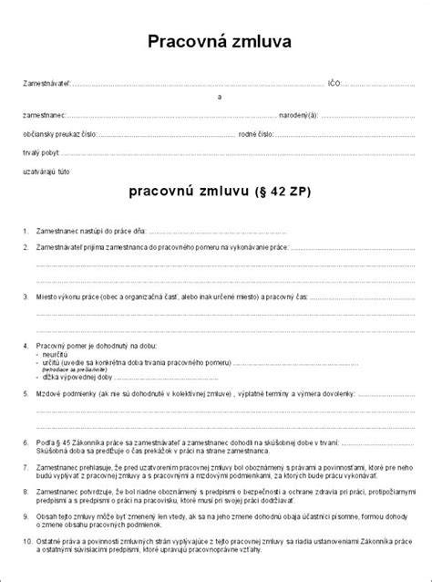 pracovná zmluva zastupovanie rodičovská dovolenka