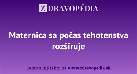 zväčšená maternica počas tehotenstva