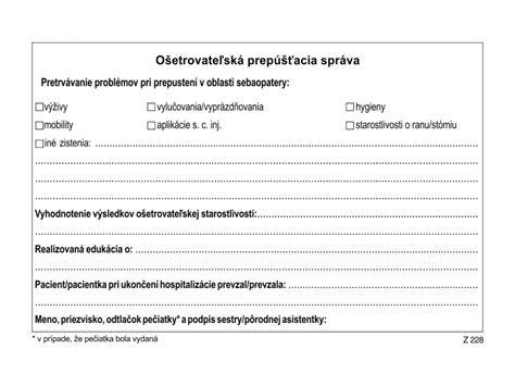 Prepúšťacia správa novorodenca pre pediatra