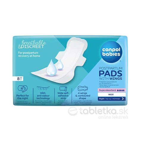 Canpol Babies popôrodné vložky balenie