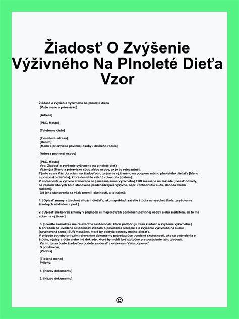 Podpis dohody o zrušení výživného