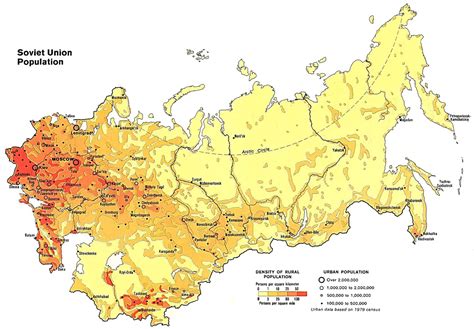 Demografická mapa pôrodnosti Ruska