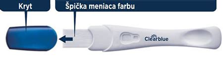 Clearblue tehotenský test v prúde moču