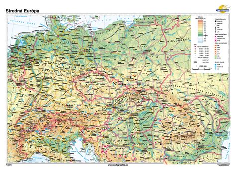 mapa rodinných destinácií stredná Európa