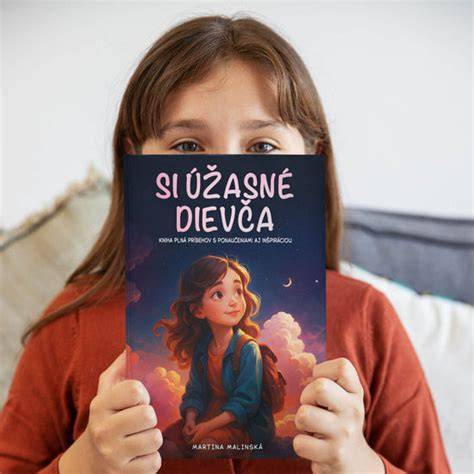 Dievča s kufrom detská kniha