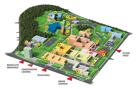 Mapa umiestnenia Centra Martin