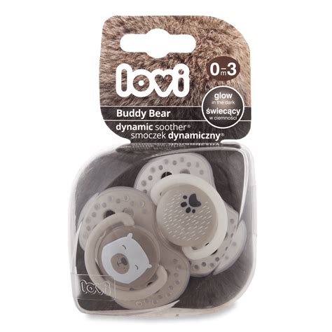 LOVI BUDDY BEAR svietiaci cumlík