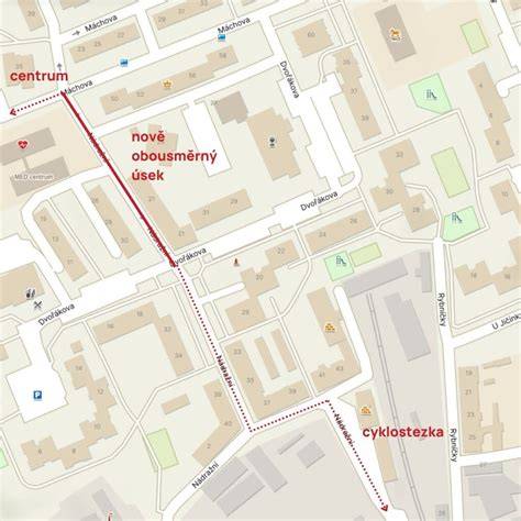 Mapa Gaštanovej ulice v Piešťanoch
