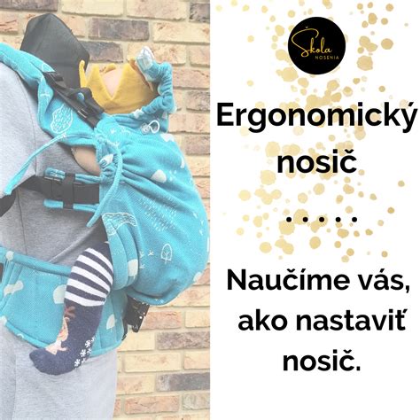 Ergonomická poloha M v detskom nosiči