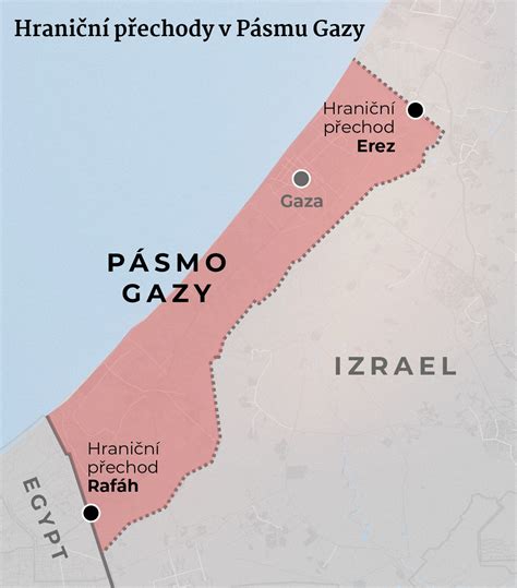 Mapa Západného brehu a Pásma Gazy