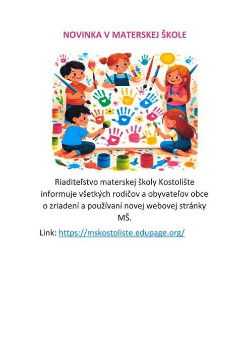Nová trieda materskej školy vybavenie