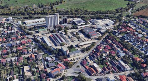 Mapa Podunajských Biskupíc a Závodnej ulice