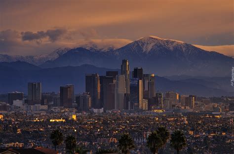 Los Angeles Kalifornia panoráma mesta