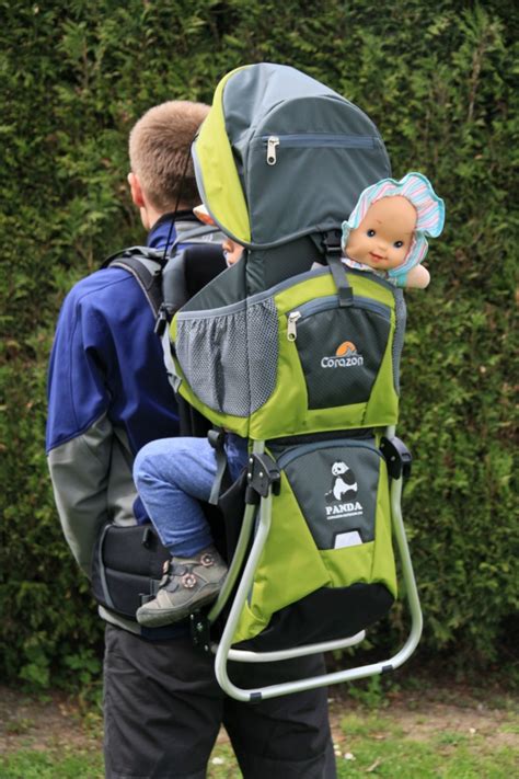 Turistický detský nosič s hliníkovým rámom